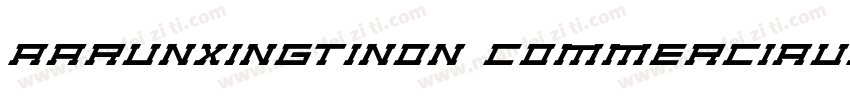 AaRunxingtiNon CommerciaUse字体转换